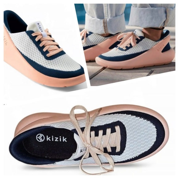 Kizik Roamer Bahama Hands Free Step in Slip On Sneakers Womens Size 7 - Picture 1 of 11